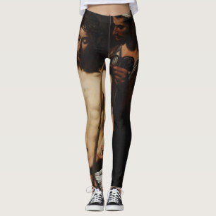 Ecce Homo (Caravaggio, Genoa) Leggings
