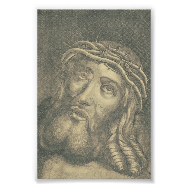 Ecce homo Holy Face of Jesus Photo Print (Front)