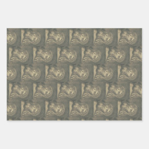 Ecce homo Holy Face of Jesus Wrapping Paper Sheet