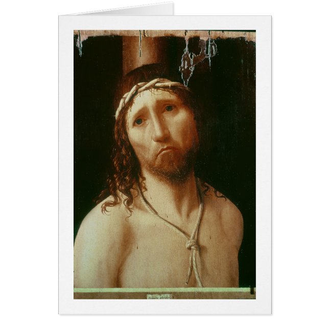 Ecce Homo (oil on panel) (Front)