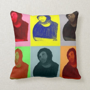 Ecce Homo - Pop Art Style Throw Pillow