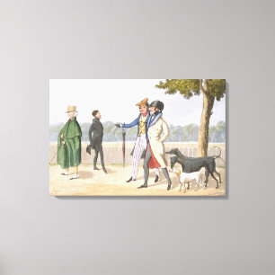 Eccentricity, plate 11 from 'The Necessary Qualifi Canvas Print