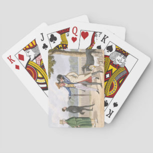 Eccentricity, plate 11 from 'The Necessary Qualifi Playing Cards