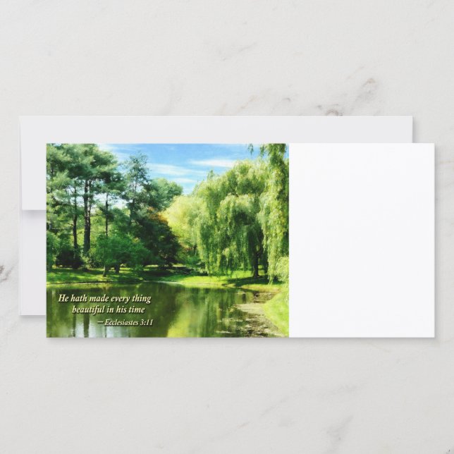 Ecclesiastes 3 11 He Hath Made Everything Beautifu (Front)