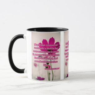 Ecclesiastes 3:14 KJV Bible Verse Pic Two-Tone Mug