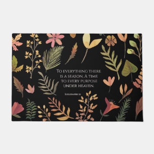 Ecclesiastes 3:1 To everything there is a season Doormat