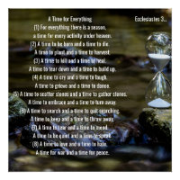 Ecclesiastes 3 - Un temps pour tout - affiche