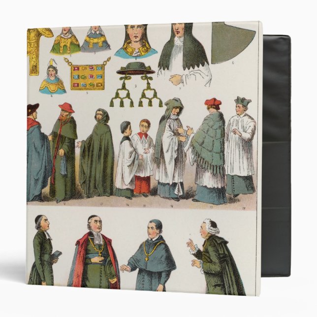 Ecclesiastical Dress Binder (Front/Inside)