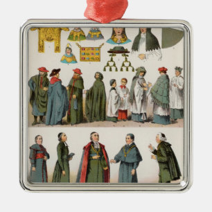Ecclesiastical Dress Metal Ornament