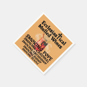 Ecclesiastical Mulled Wines Napkin