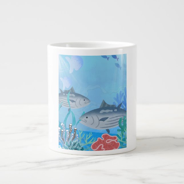 Échantillon de café dans un mug océan  (Devant)