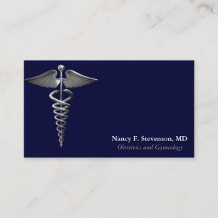 Échantillon de carte de visite d'OB-GYN