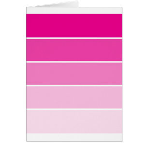Échantillons de peinture rose vif