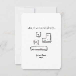 Échapper, supprimer, entrer, espace - Carte plate