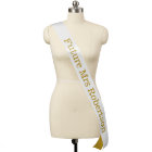 Futur Mme Bride mariée d'or blanc élégant