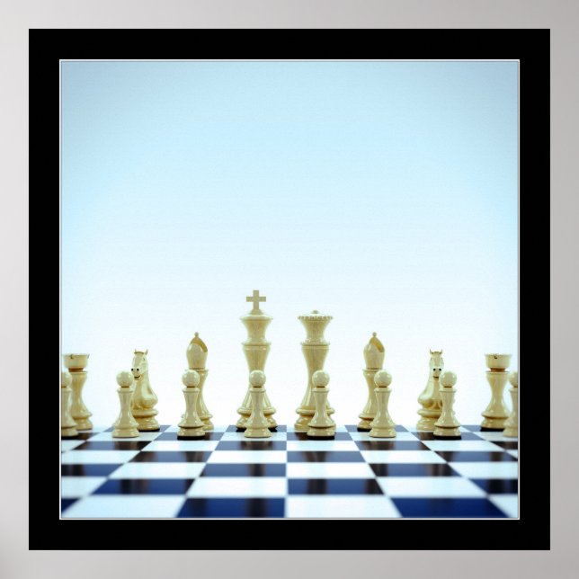 Échecs - Affiche (Devant)