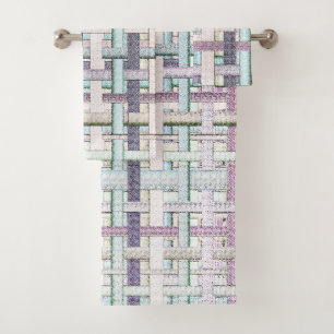 Échecs de couleur défraîchie en tissu ou en toile