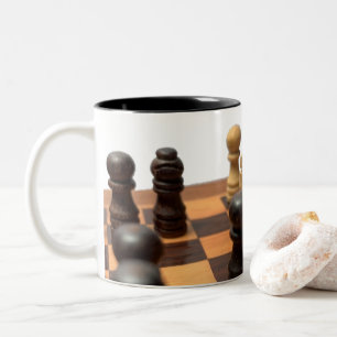 Échecs de Mug à deux tons