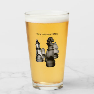 Échecs de tondeuse en verre 16 onz