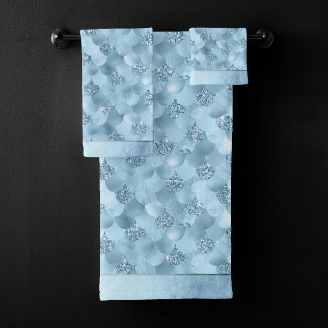 Échelle de verre de sirène | Dusty Ice Blue Sheen  (Créateur téléchargé)