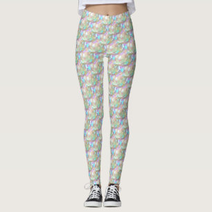 Echelle Dragon Iridescente Leggings Cosplay