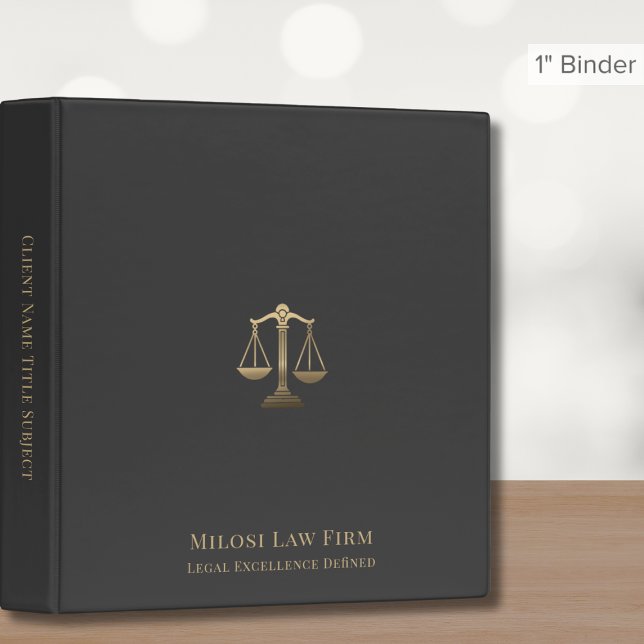 Échelle or haut de gamme de la justice Classeur ju (Créateur téléchargé)