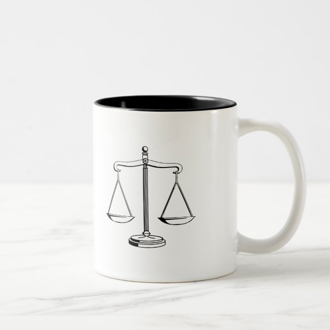 Échelles de justice - tasse (Droit)