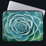 Echeveria Rosette, Secret Garden of Marrakech Laptop Sleeve<br><div class="desc">Echeveria rosette (Echeveria elegans),  a semi-desert succulent plant native to Mexico,  Secret Garden of Marrakech,  Medina of Marrakech,  Mouassine neighbourhood,  Morocco.</div>
