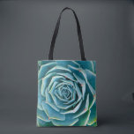 Echeveria Rosette, Secret Garden of Marrakech Tote Bag<br><div class="desc">Echeveria rosette (Echeveria elegans),  a semi-desert succulent plant native to Mexico,  Secret Garden of Marrakech,  Medina of Marrakech,  Mouassine neighbourhood,  Morocco.</div>