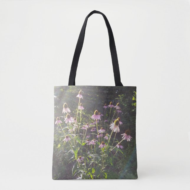 Echinacea Flowers in the Sun Tote Bag (Front)