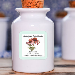 Echinacea Purple Coneflower Product Label