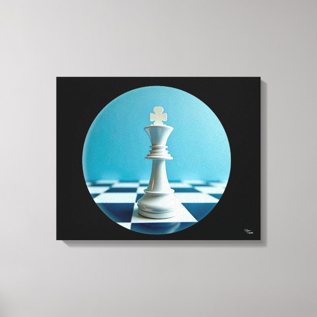 Échiquier sur toile (Recto)