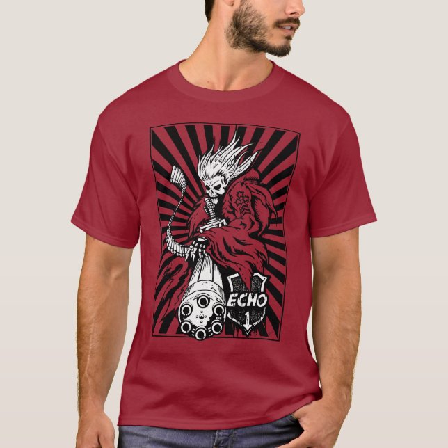 Echo1USA Mini Gun Reaper Tee (Front)