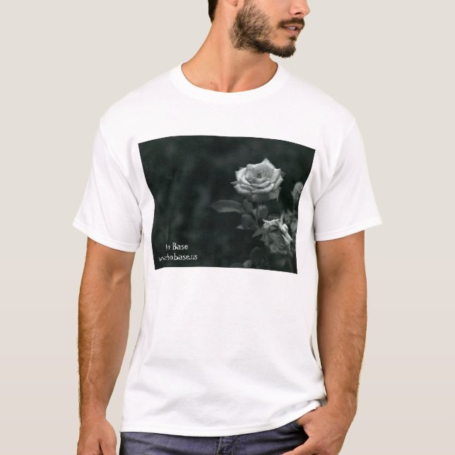 Echo Base flower by Suzanne Renee T-Shirt (Front)