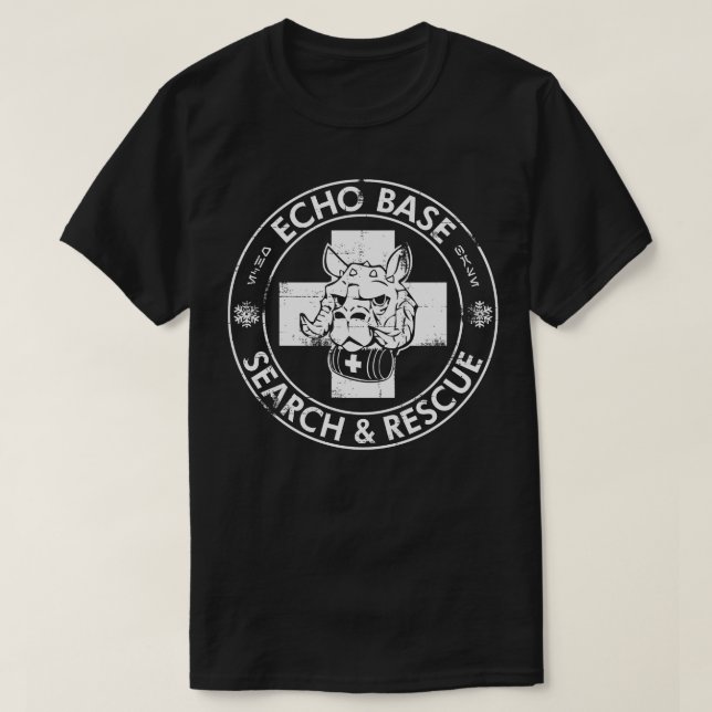 Echo Base Search Rescue T-Shirt (Design Front)