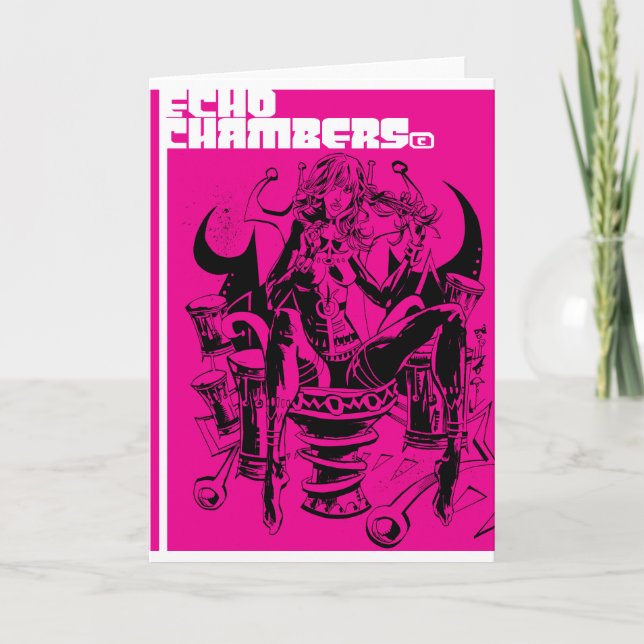 Echo Chambers Greeting Card (Front)