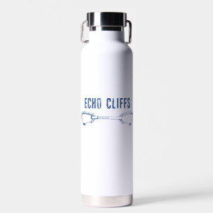 Echo Cliffs California Rock Climbing Quickdraw Water Bottle