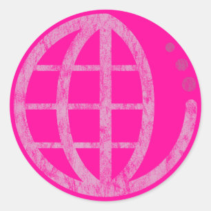 echo earth : mother earth classic round sticker