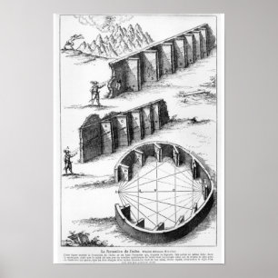 Echo Formation, book by Athanasius Kircher Poster