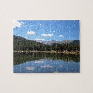 Echo Lake Mt Evans Colorado Jigsaw Puzzle