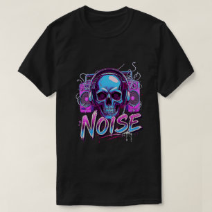 Echo le bruit - Boombox Skull Streetwear T-Shirt