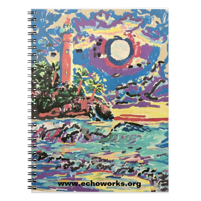 ECHO Lighthouse Spiral Notebook (Front)