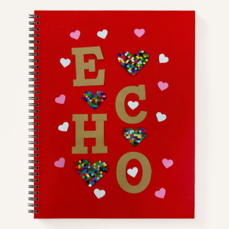 ECHO LOVE Spiral Notebook
