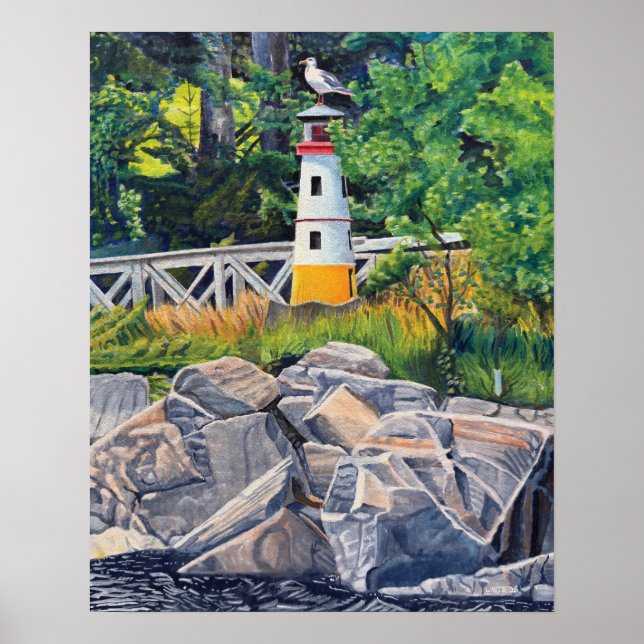 Echo Point Lighthouse Poster (Front)