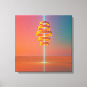 Echo Spire Canvas Print