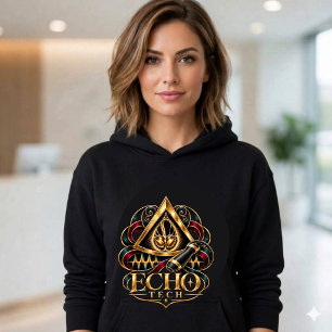 Echo Tech - Echocardiographer - Sonographer Hoodie