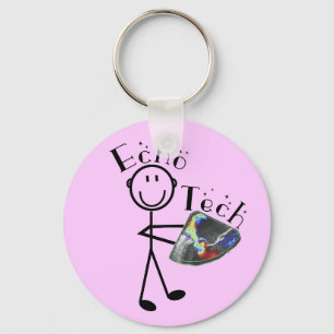 Echo Tech Gifts (Cardiac Echo Technician) Keychain