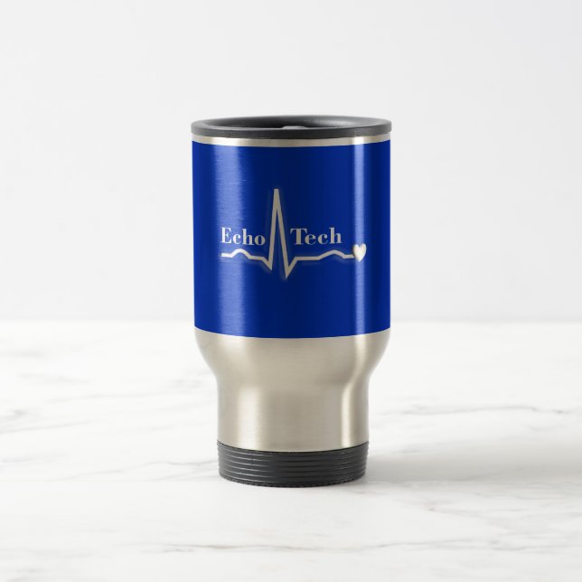 Echo Tech Gifts (Cardiac Echo Technician) Mug (Center)