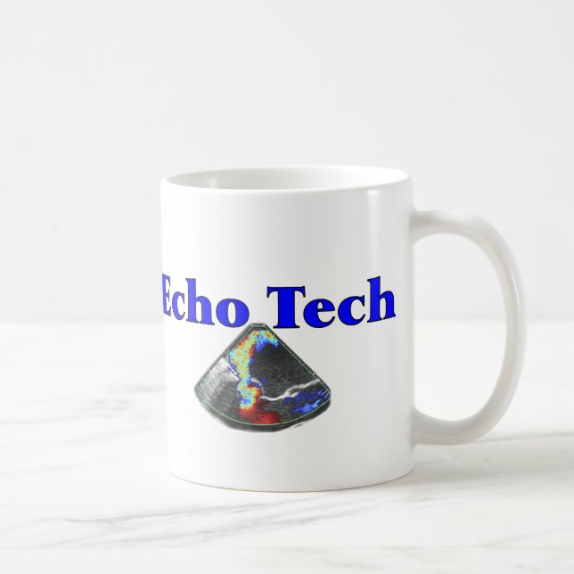 Echo Technician Gifts (Cardiac Echo Tech) Coffee Mug (Right)