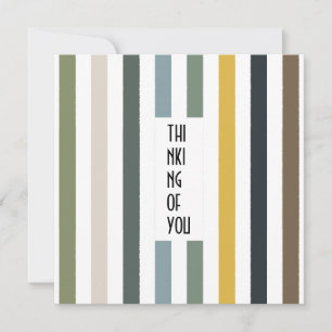 Echo Trails Custom Card – Blue/Green Hues Stripes